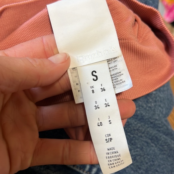 Pink Reebok Sports Bra - Picture 3 of 3